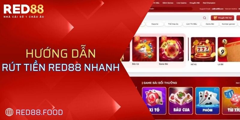 hiểu rõ hơn về cách rút tiền RED88